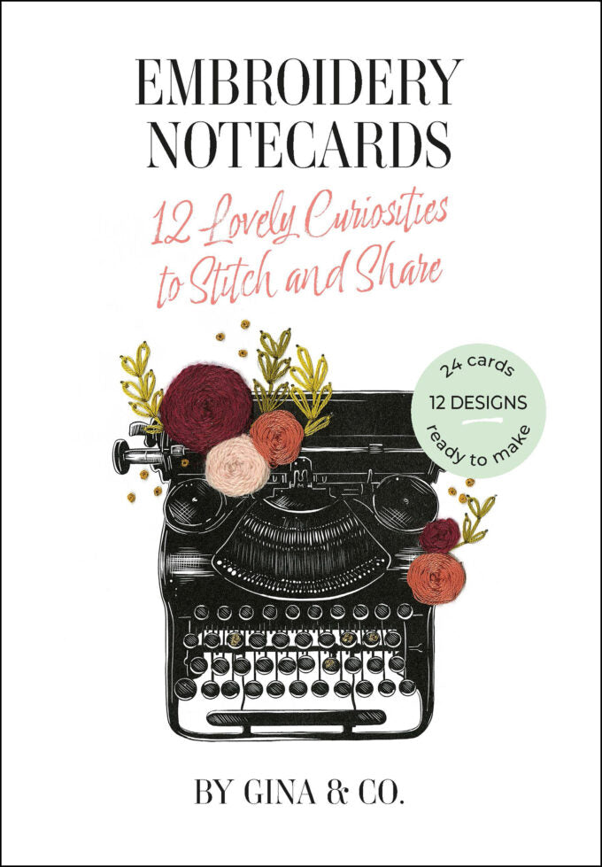 Embroidery Notecards