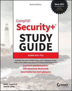 CompTIA Security+ Study Guide with over 500 Practice Test Questions, 9/e