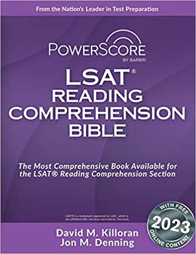 PowerScore LSAT Reading Comprehension Bible, 2023