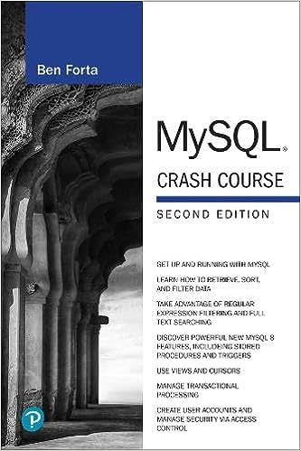 MySQL Crash Course, 2/e