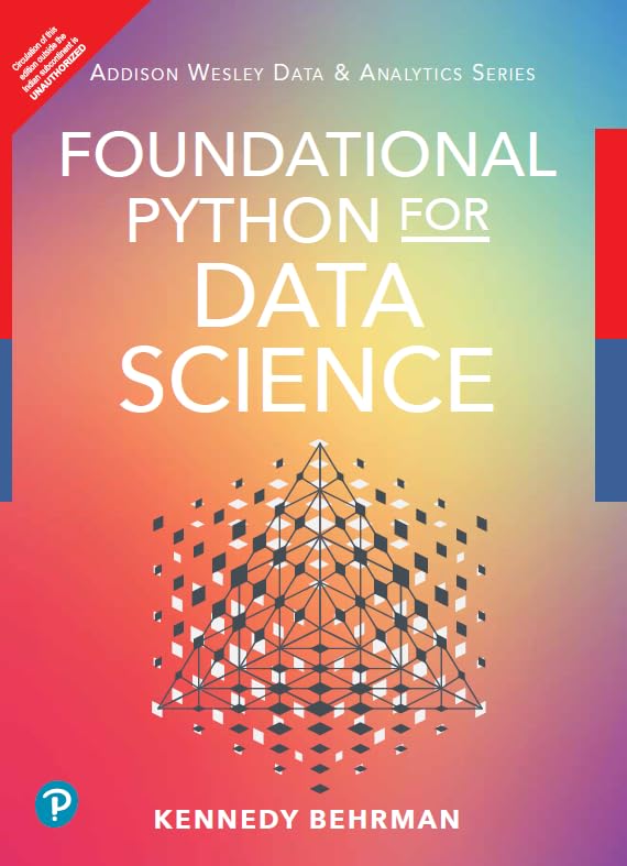 Pearson Foundational Python for Data Science