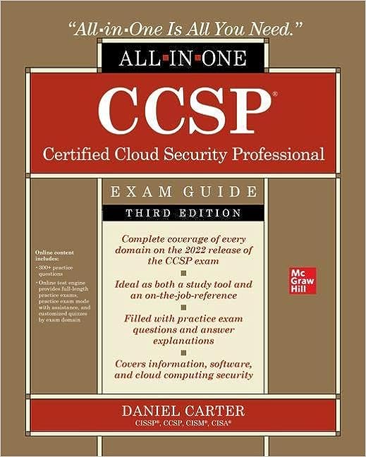 CCSP: Certified Cloud Security Professional, 3/e