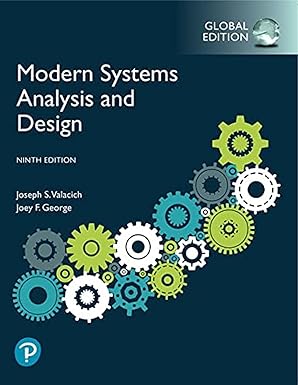 Modern Systems Analysis and Design, Global Edition, 9/e