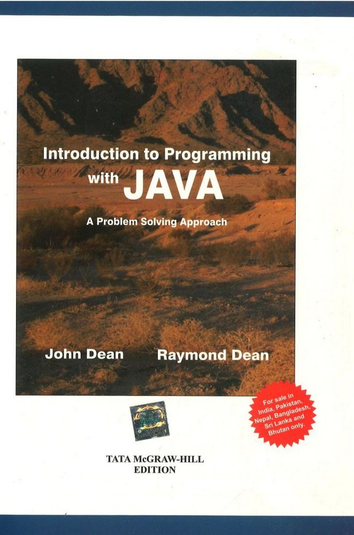 Introduction to Programming with Java: A Problem-Solving Approach