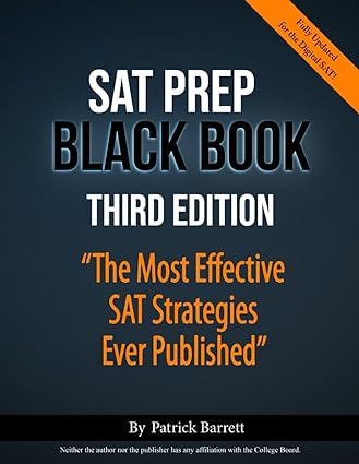 SAT Prep Black Book, 3/e