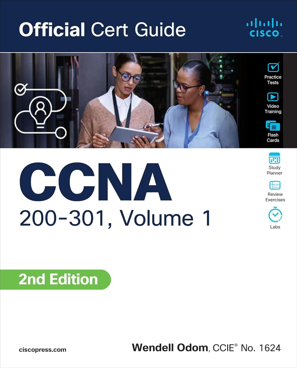 CCNA 200-301 Official Cert Guide, Volume 1, 2/e