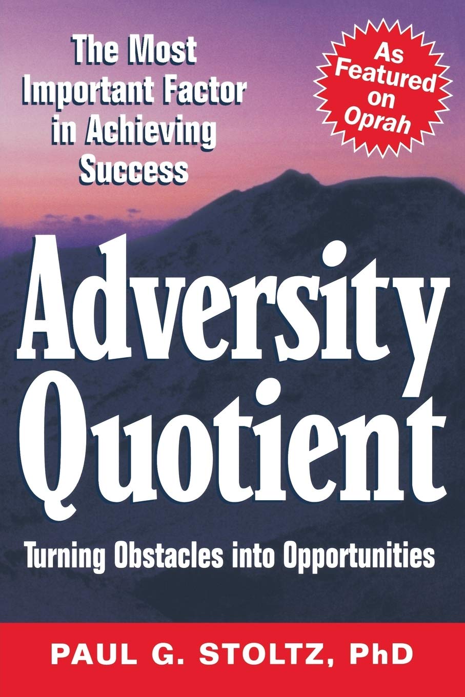 Adversity Quotient: Turning Obstacles into Opportunities (Paperback)
