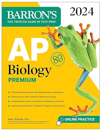 Barron's AP Biology Premium, 2024
