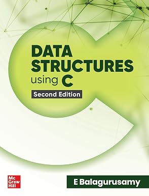 Data Structures Using C by E Balagurusamy, 2/e