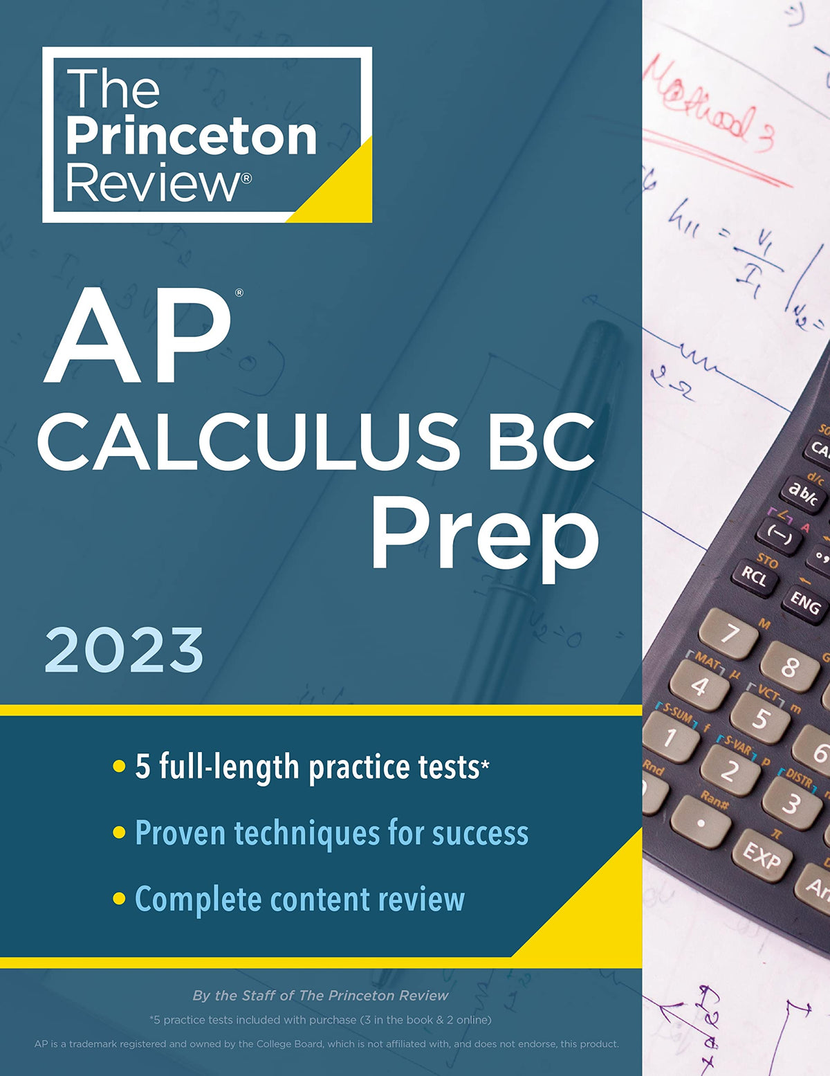 Princeton Review AP Calculus BC Prep, 2023: