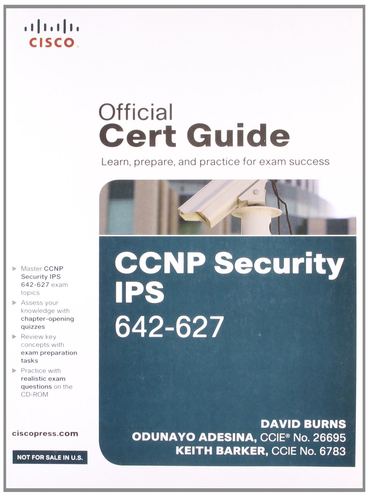CCNP Security IPS 642-627 Official Cert Guide (Paperback)