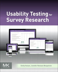 Usability Testing for Survey Research 1st Edition