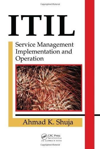 ITIL Service Management: Implementation and Operation 1st Edition