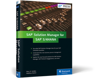 SAP Solution Manager for SAP S/4HANA, (E-Book)