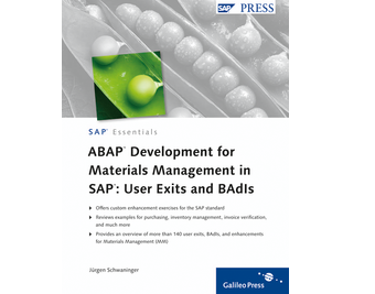 ABAP Development for Materials Management in SAP: User Exits and BAdIs (E-Book)