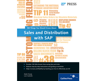 Sales and Distribution with SAP 100 Things You Should Know About (E-Book)