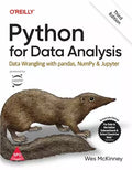 Python for Data Analysis, 3/e (Bestseller)