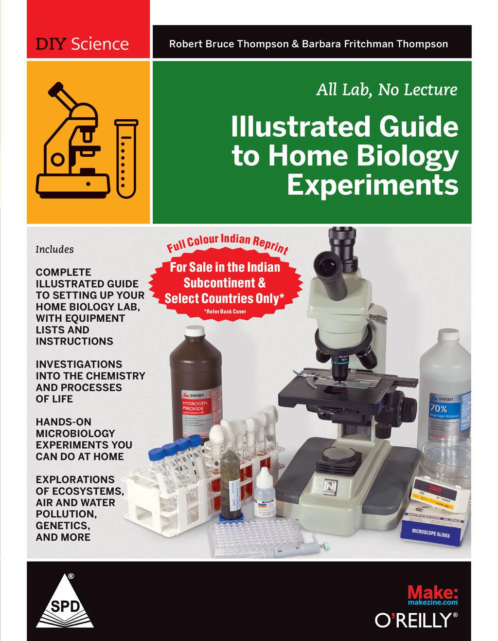 Make: Illustrated Guide to Home Biology Experiments (Full Colour Edition)