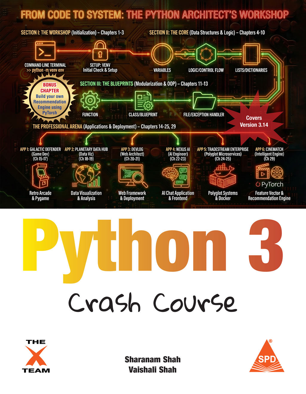 Python 3: Crash Course (Covers Version 3.14)