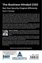 The Business-Minded CISO: Run Your Security Program Efficiently