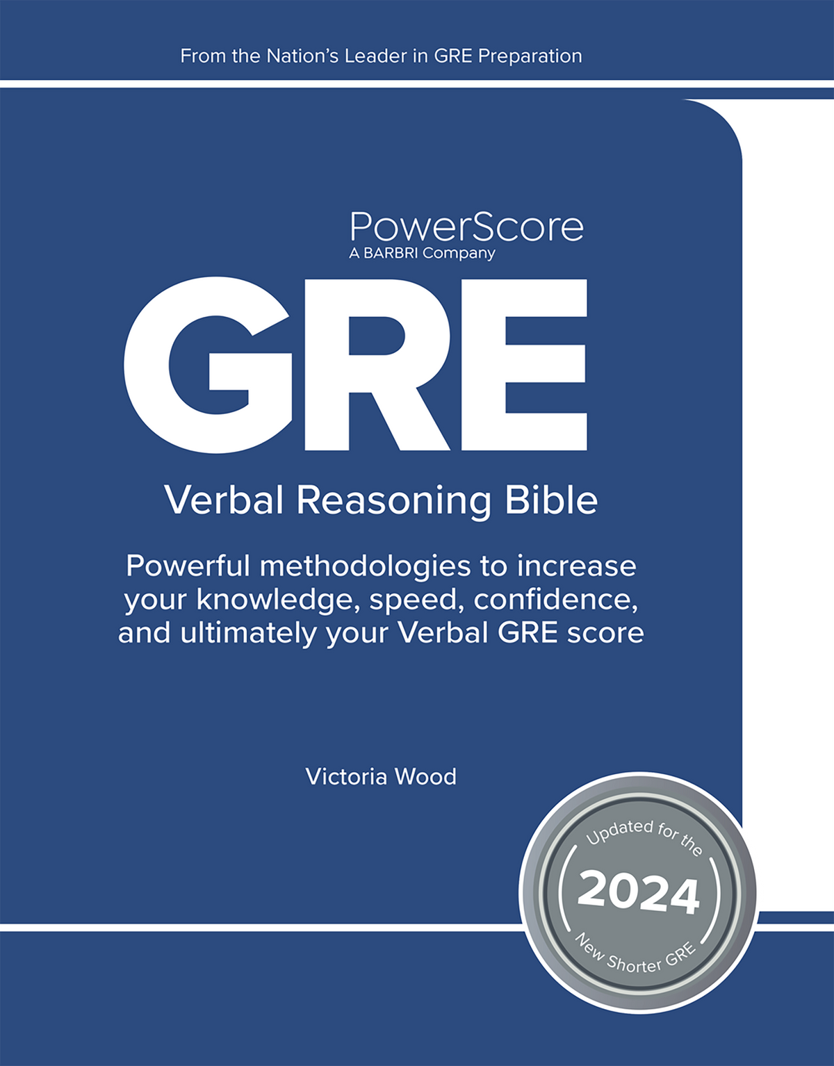 PowerScore GRE Verbal Reasoning Bible, 2024