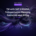 TM with SAP S/4HANA: Transportation Planning, Execution, and Billing (Online Course)