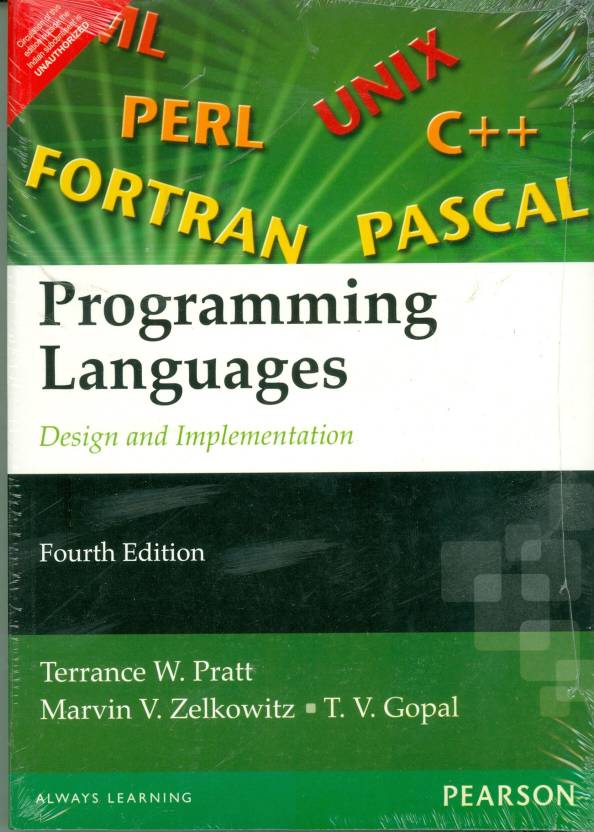 Programming Languages, 4/E (Paperback)